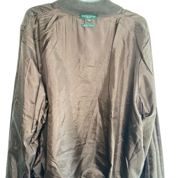 Fairway & Greene Sweater Large 1/4 Zip Argyle Merino Wool Lined Golf Classic - Picture 13 of 13